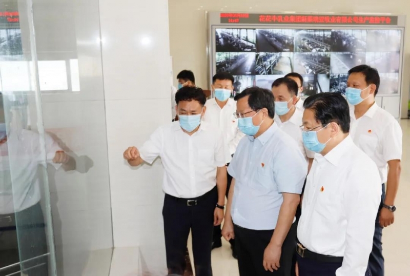 快訊 | 河南省委常委、省紀(jì)委書記、省監(jiān)委主任任正曉蒞臨花花牛乳業(yè)集團新蔡瑞亞牧場調(diào)研