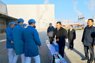 春節(jié)送溫暖，慰問暖人心丨集團(tuán)黨委書記、董事長慰問春節(jié)期間堅(jiān)守崗位的一線職工